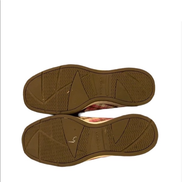 Sperry Luguna Multi Color Checkered Design Loafers. - Picture 7 of 8